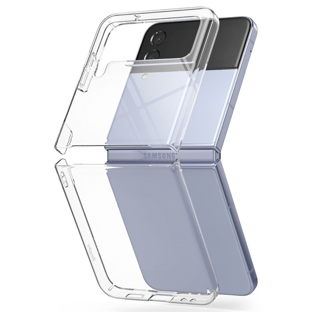 Θήκη Samsung Galaxy Z Flip 4 - Διαφανής Θήκες Galaxy Z Flip 4