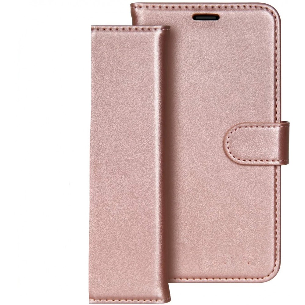 Θήκη Samsung Galaxy A04s / A13 5G Soft TPU&PU Leather Flip Βιβλίο Smart Magnet -Rose Gold Θήκες Galaxy A04s