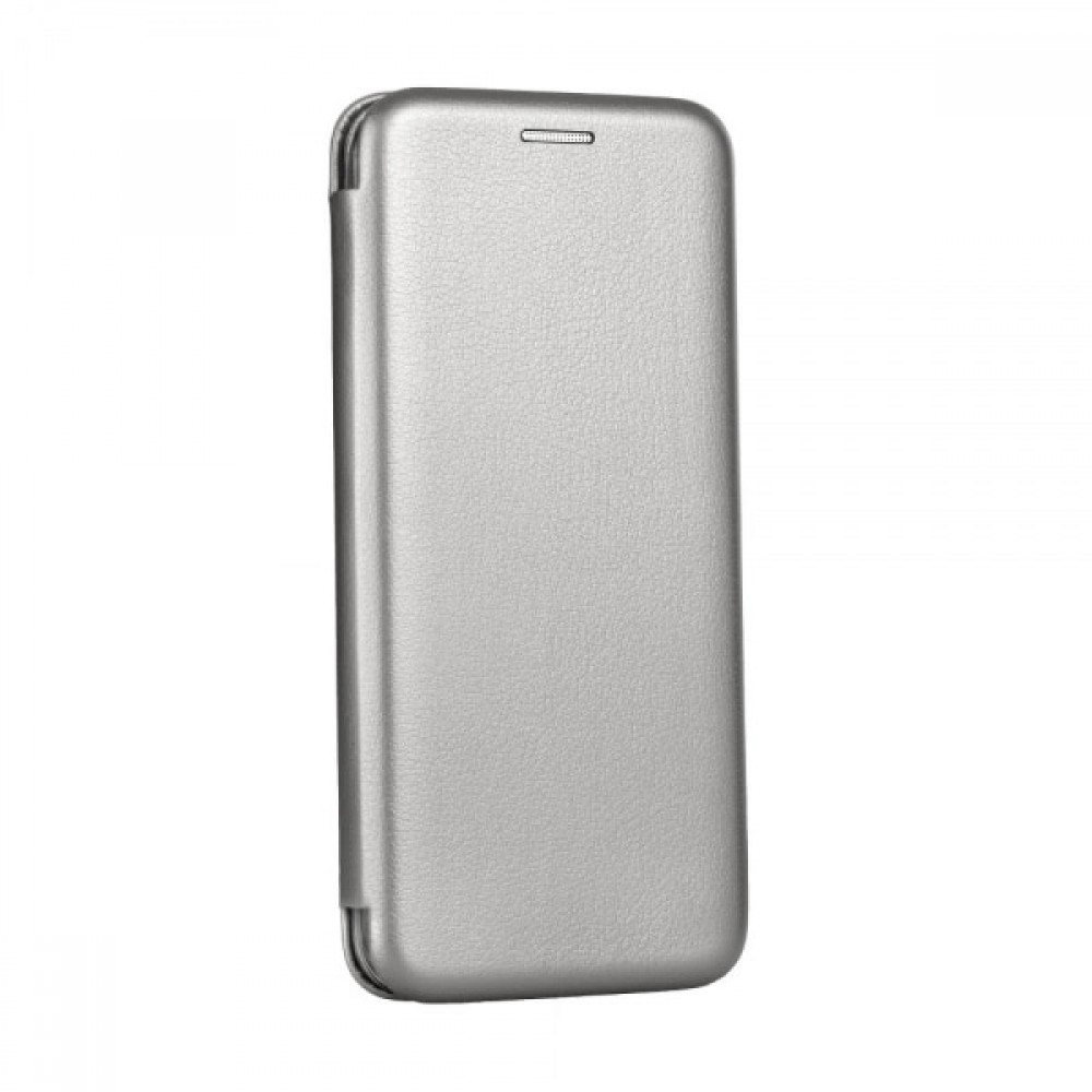 Θήκη Samsung Galaxy S21 Ultra 5G Soft TPU&PU Leather Flip Βιβλίο Smart Magnet Elegance -Γκρί Θήκες Galaxy S21 Ultra 5G