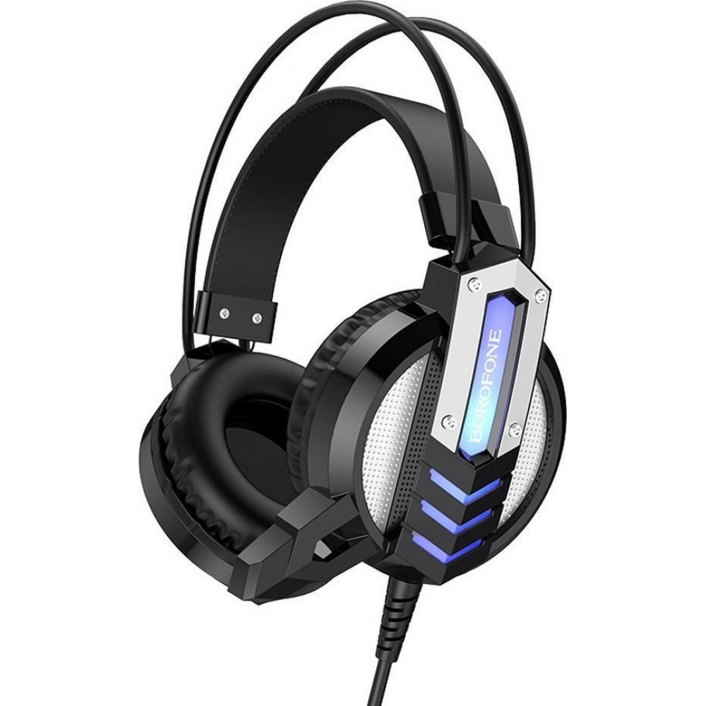 Borofone BO100 Fun Over Ear Gaming Headset με σύνδεση USB / 2x3.5mm Gaming Headsets