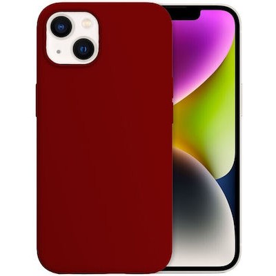 Θήκη Σιλικόνης Για iPhone 14 Soft Case 2.0mm –Μπορντό