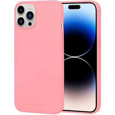 Θήκη Σιλικόνης Για iPhone 14 Pro Soft Case 2.0mm –Ροζ