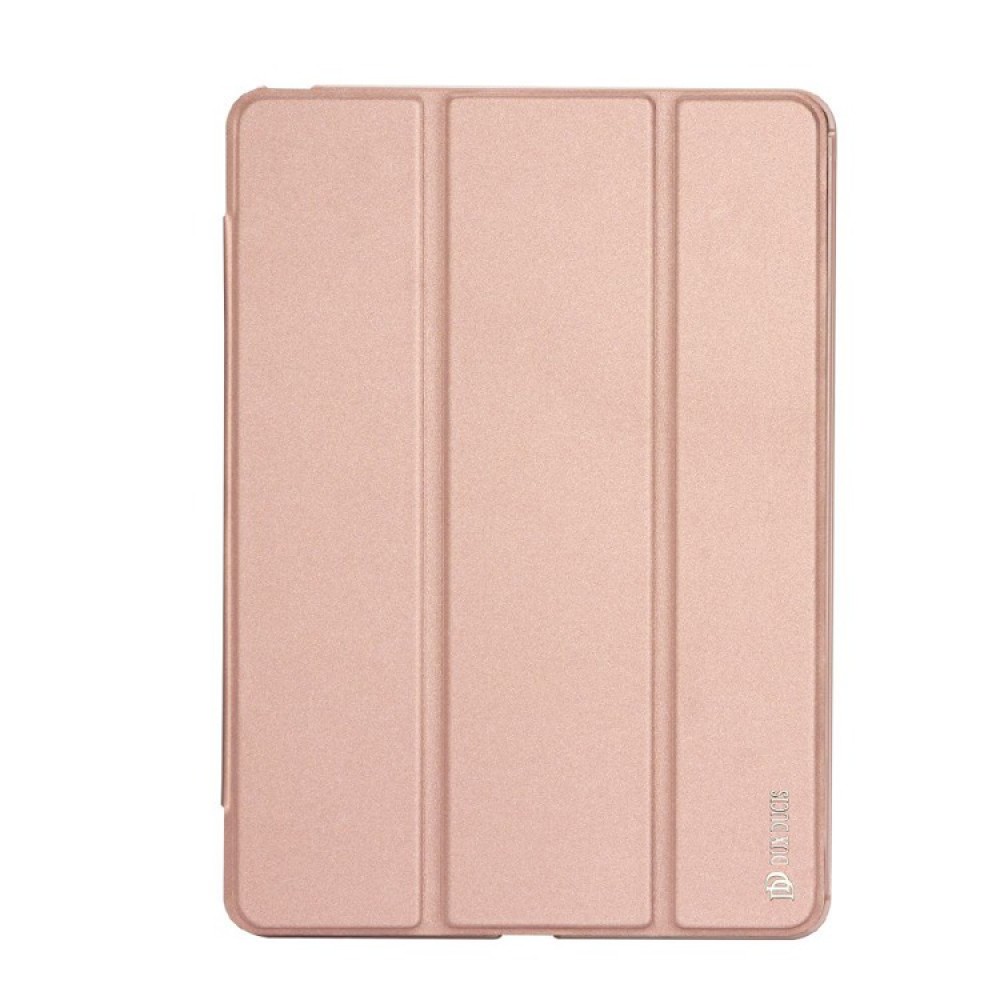 Θήκη Βιβλίο Flip Cover με Σιλικόνη για Apple iPad 8 10.2" (2019 / 2020 / 2021) – Ροζ Χρυσό Θήκες Tablet 