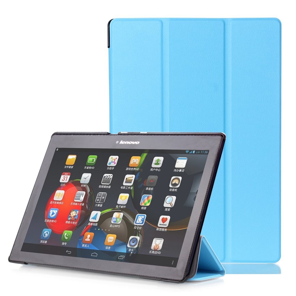 Θήκη Βιβλίο Flip Cover με Σιλικόνη για Apple iPad 8 10.2" (2019 / 2020 / 2021) – Γαλάζιο Θήκες Tablet 