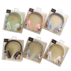 Ακουστικά Gjby GJ-18 για Smartphones /Tablets /PC -Γκρι Αξεσουάρ 