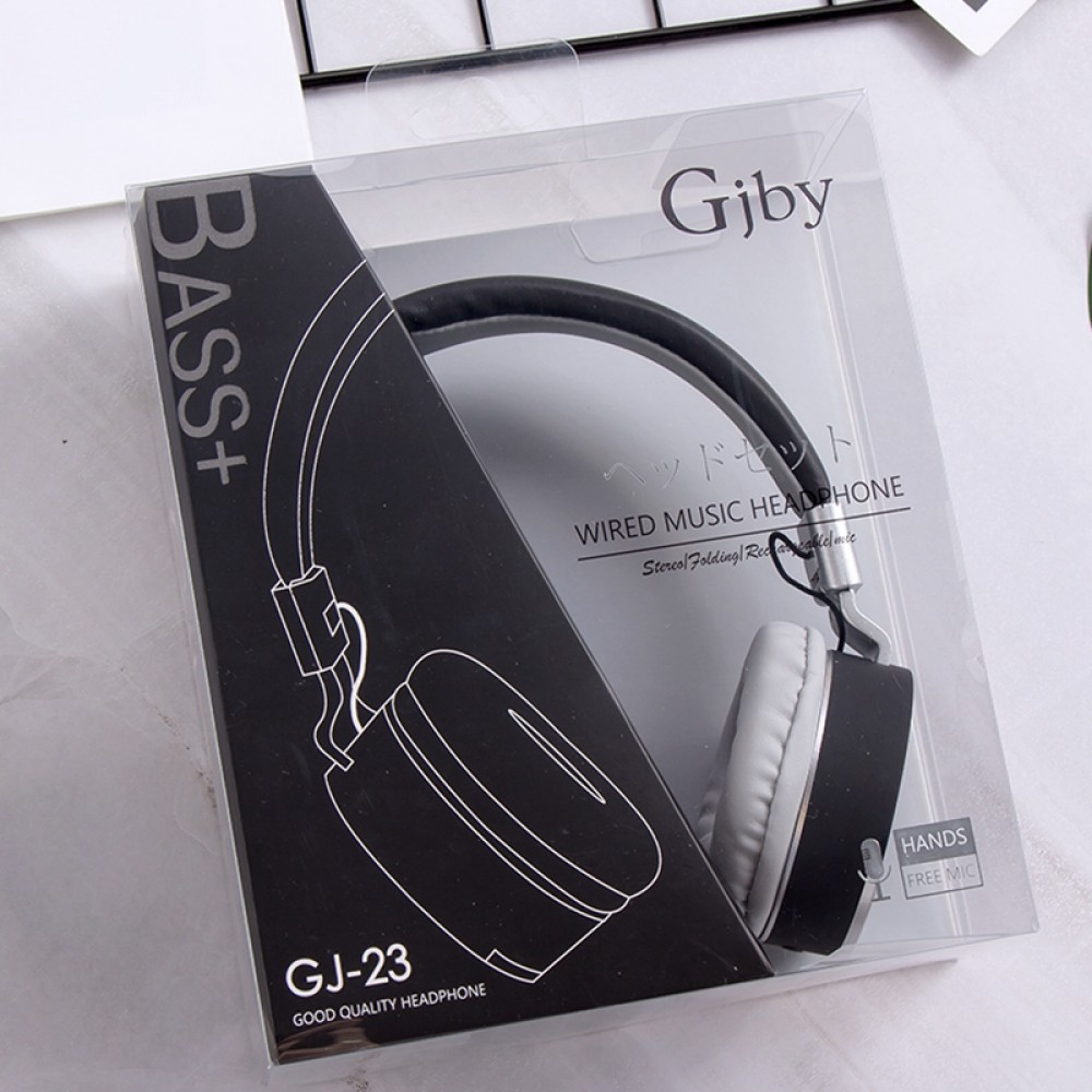 Ακουστικά Gjby GJ-23 για Smartphones /Tablets /PC  -Μαύρο Αξεσουάρ 