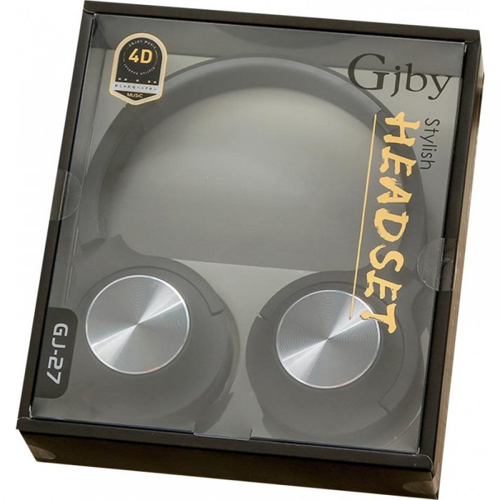 Ακουστικά Gjby GJ-27 για Smartphones /Tablets /PC  -Μαύρο Αξεσουάρ 