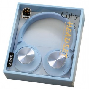 Ακουστικά Gjby GJ-27 για Smartphones /Tablets /PC -Μπλε Αξεσουάρ 