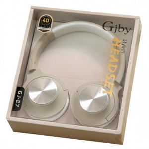 Ακουστικά Gjby GJ-27 για Smartphones /Tablets /PC  -Γκρι Αξεσουάρ 
