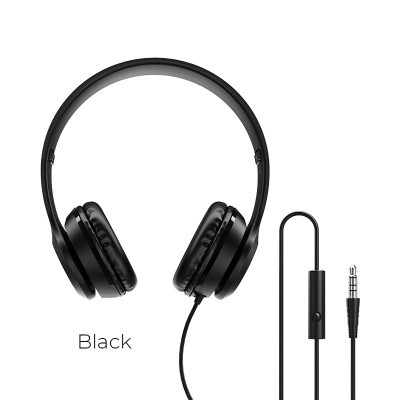 Ενσύρματα Ακουστικά BOROFONE BO5 Star με Μικρόφωνο -Black