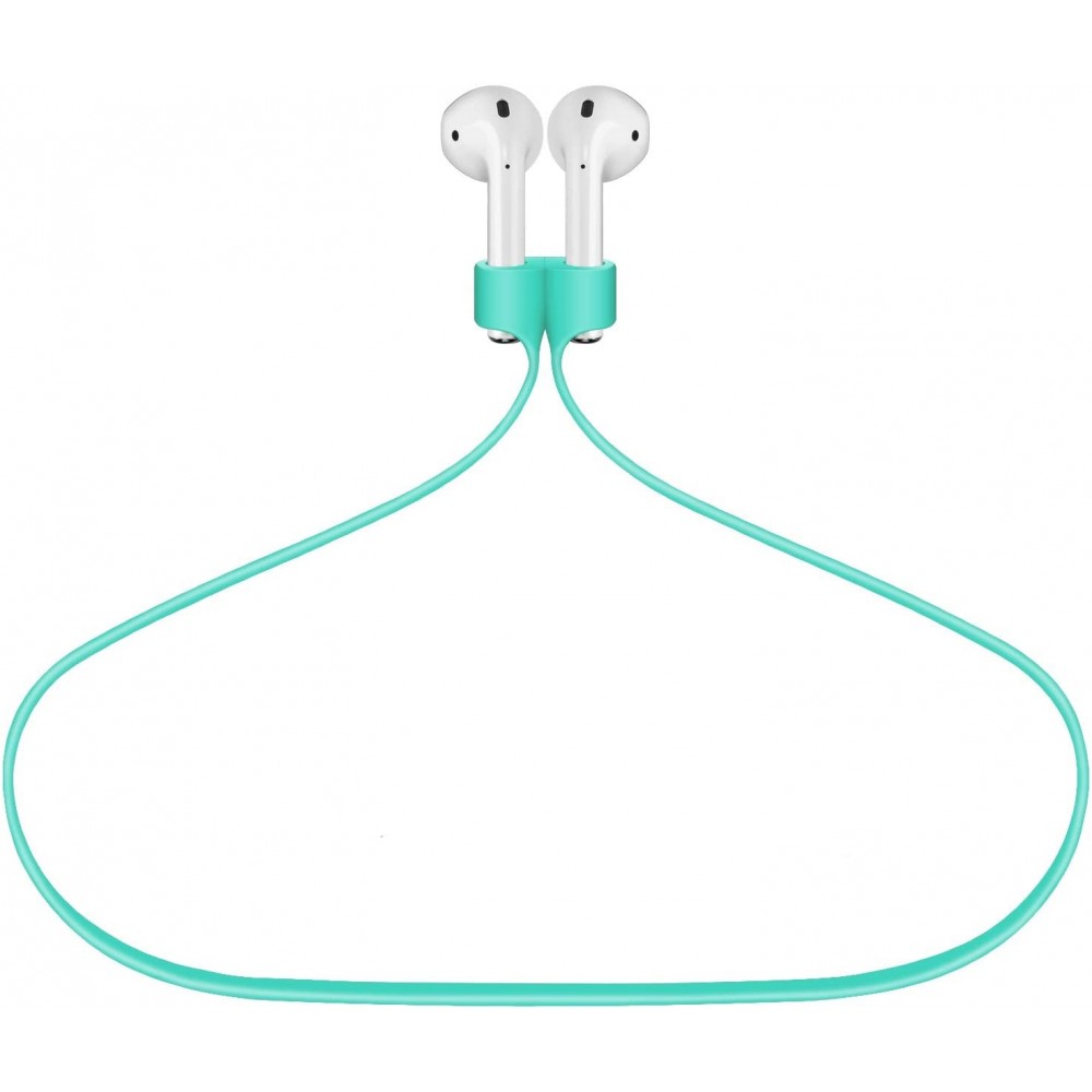 Magnetic Adsorption Anti-Lost Strap For Airpods 1/ 2 & Airpods Pro Sport Protective Silicone -Mint Green Αξεσουάρ 