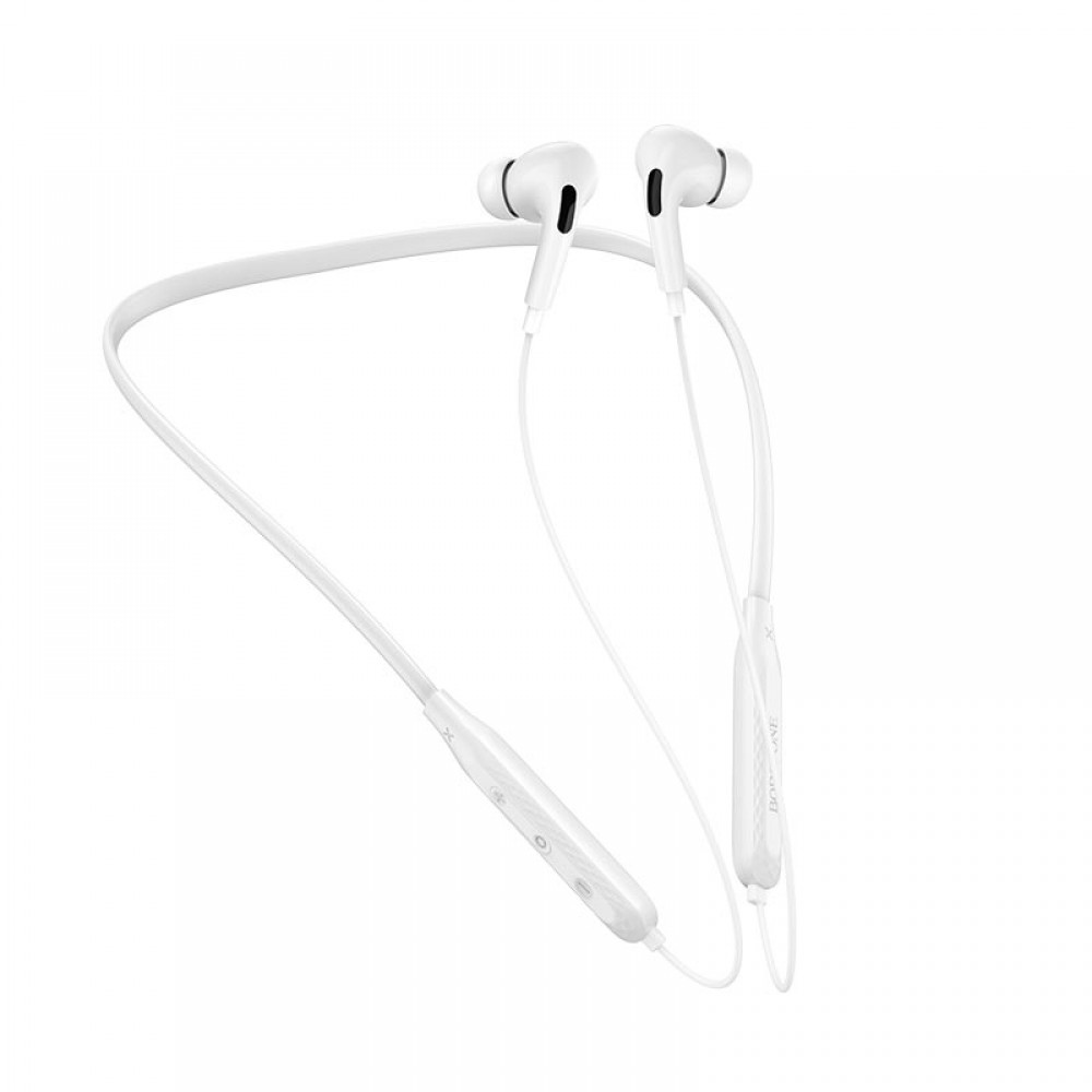 Ακουστικά Bluetooth Άθλησης Sport Headset Handsfree -White Αξεσουάρ 