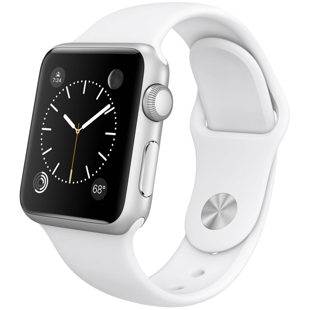Ανταλλακτικό Λουράκι Σιλικόνης Apple Watch 5/4/3/2/1 - 44/42mm -Λευκό Αξεσουάρ 