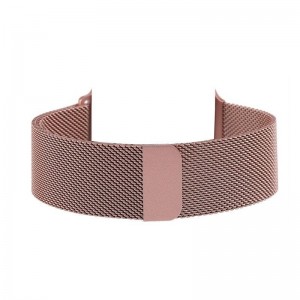 Metal Strap Bracelet Apple Watch  - 44/42mm -Ροζ Χρυσό Αξεσουάρ 