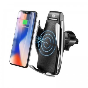 Ασύρματος φορτιστής με αυτόματο κλιπ & Βάση στήριξης τηλεφώνου S5 Αξεσουάρ 