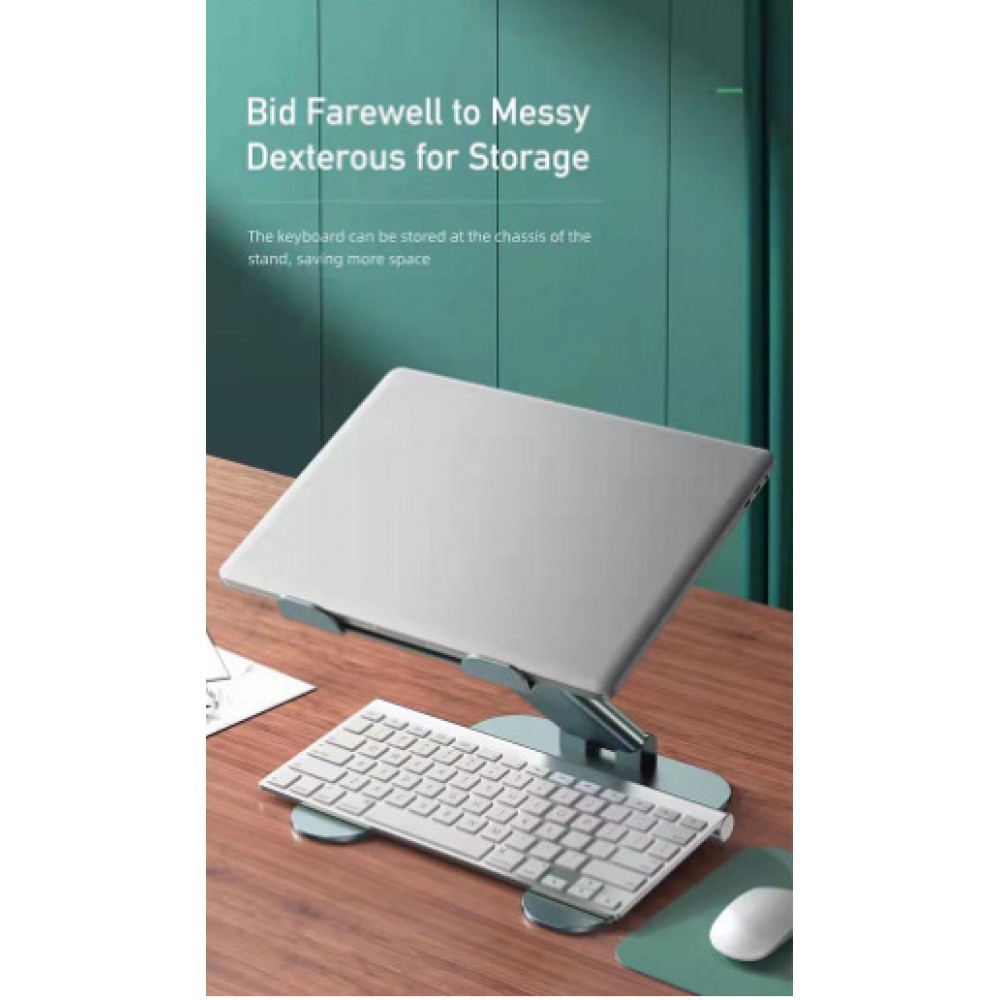 Επιτραπέζια Βάση Στήριξης Awei X25 για Laptop & Tablet -Ασημί Διάφορα