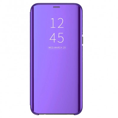 Θήκη Huawei Honor 10 Lite / P Smart 2019 Smart Cover Clear View Standing Cover -Purple