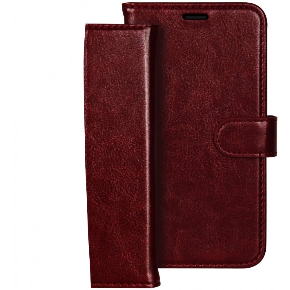 Θήκη Xiaomi Redmi Note 10 4G / Note 10s Fancy Diary Case Θήκη Πορτοφόλι με δυνατότητα Stand -Μπορντό Θήκες Smartphone