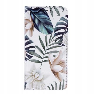 Θήκη Huawei P Smart 2019 Smart Trendy Magnet Wallet Case Nude Flower