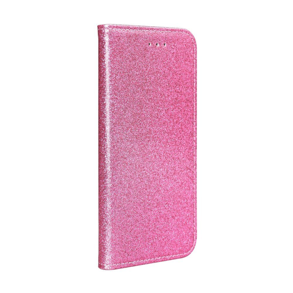 Θήκη Samsung Galaxy A70 Bling Glitter PU Leather Flip Wallet -Pink Θήκες Smartphone