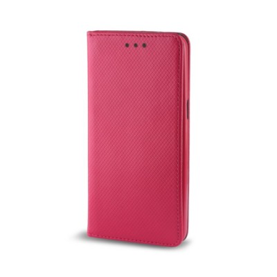 Θήκη Samsung Galaxy J3 2016  Smart Book Case με Δυνατότητα Stand Θήκη Πορτοφόλι -Φούξια
