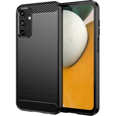 Θήκη Σιλικόνης Carbon Look Για Samsung Galaxy A15 4G / 5G –Μαύρο