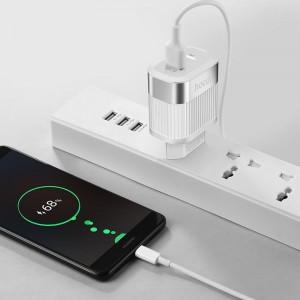 HOCO charger PD + QC3.0 C58A- Λευκό Αξεσουάρ 