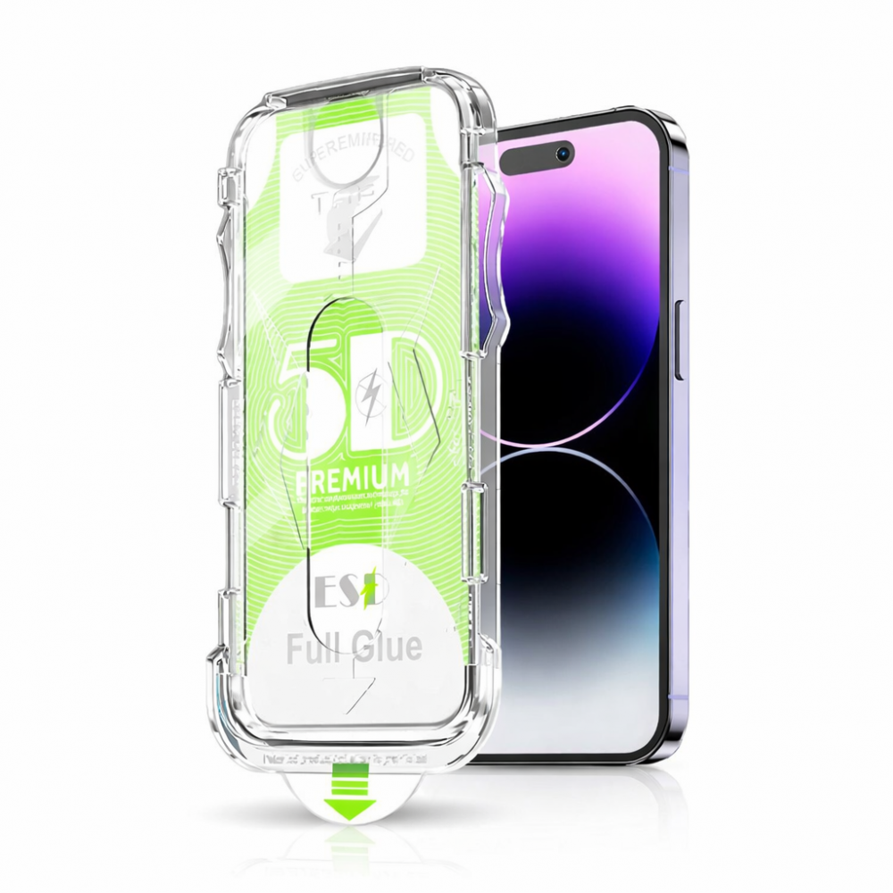 Αντιχαρακτικό Γυαλί Πλήρους Οθόνης Με Οδηγό Τοποθέτησης Για iPhone 17 Air 5G –Μαύρο Προστασία οθόνης - Κάμερας