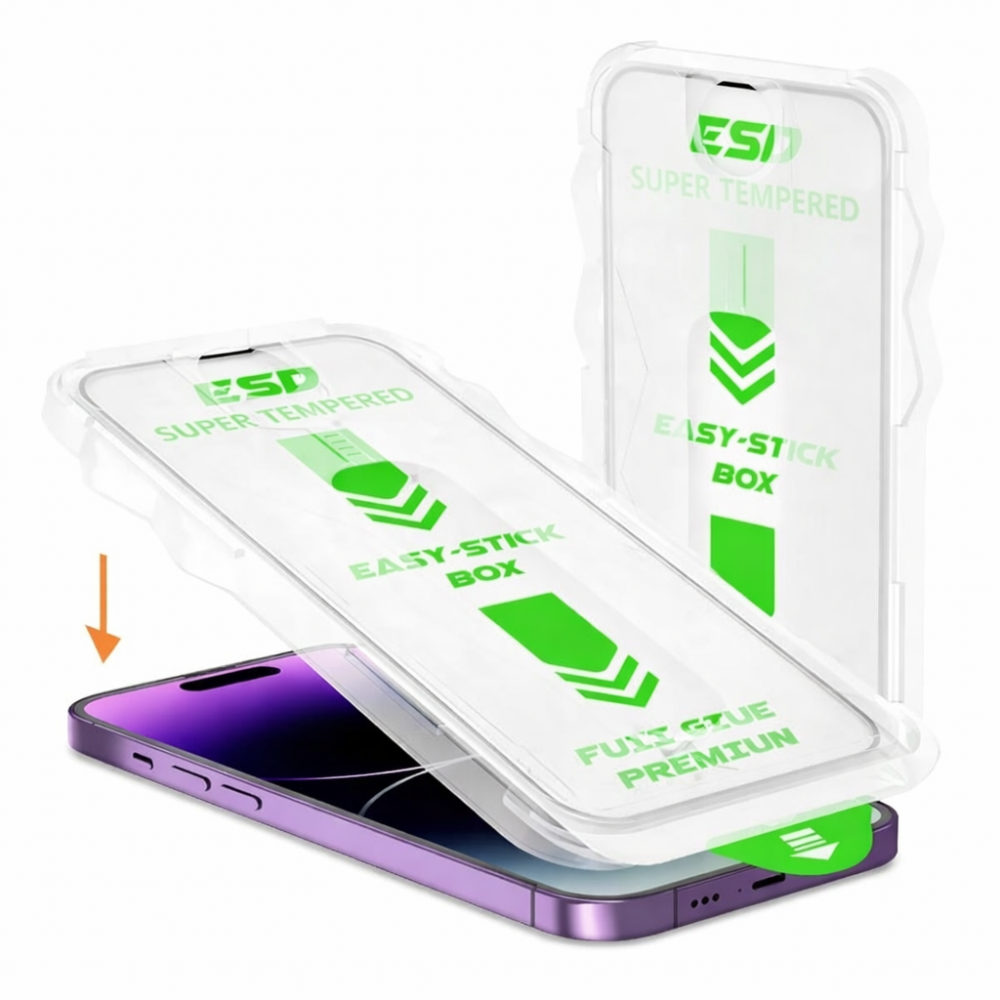 Αντιχαρακτικό Γυαλί Πλήρους Οθόνης Με Οδηγό Τοποθέτησης Για iPhone 17 Air 5G –Μαύρο Προστασία οθόνης - Κάμερας