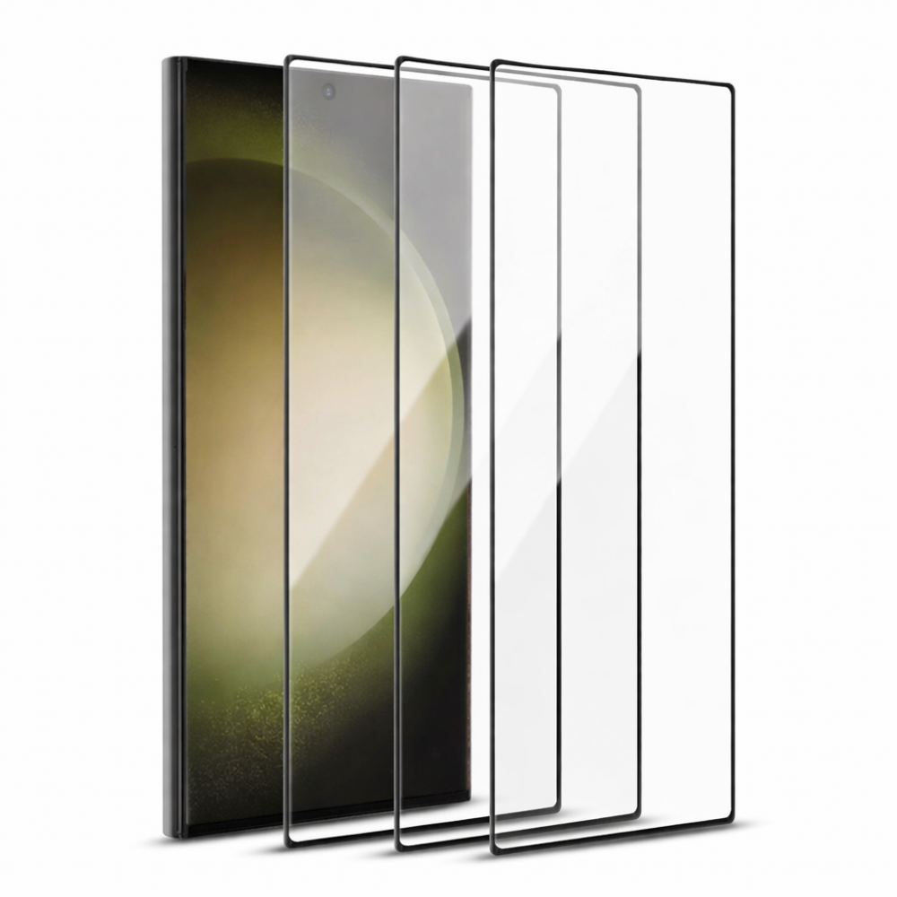 Προσφορά 2+1 Δώρο Προστατευτικό Οθόνης Samsung Galaxy S26 3D Full Face Αντιχαρακτικό Γυαλί 9H Προστασία οθόνης - Κάμερας