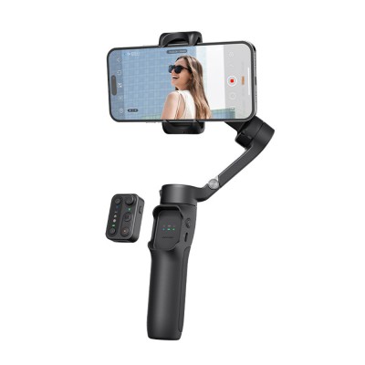 Hohem iSteady X3 SE Gimbal 3 Αξόνων για Smartphone με Τηλεχειριστήριο, Φως LED & Τρίποδο -Μαύρο
