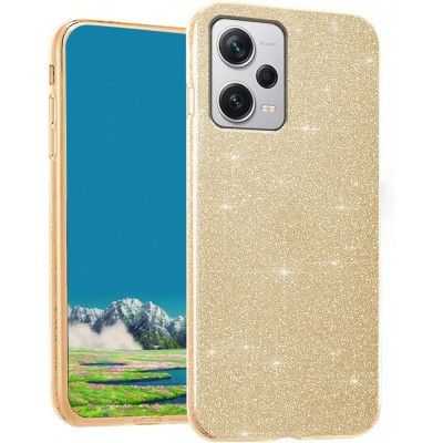Θήκη Xiaomi Redmi Note 12 Pro 5G / Poco X5 Pro 5G Glitter Shine Cover Hard -Χρυσό