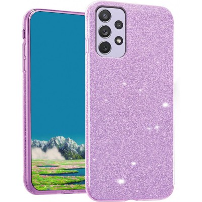 Θήκη Samsung Galaxy A33 5G Glitter Shine Cover Hard -Μωβ