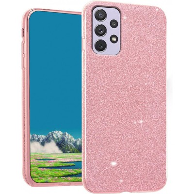 Θήκη Samsung Galaxy A33 5G Glitter Shine Cover Hard -Ροζ