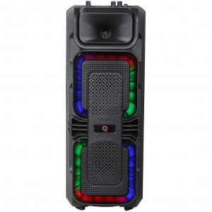 Ηχείο Bluetooth QL-8805 2x8″ Στερεοφωνικό με Καραόκε, Μικρόφωνο, Τηλεχειριστήριο & FM Radio Αξεσουάρ 