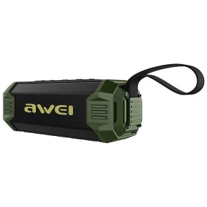 Awei Y280 Αδιάβροχο Bluetooth Ηχείο και Power Bank 4000mAh - Χρώμα: Πράσινο Αξεσουάρ 