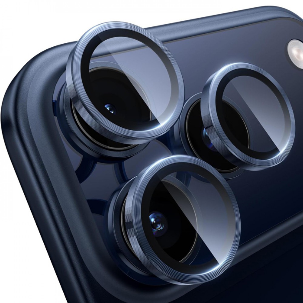 Προστατευτικό Κάμερας Full Cover Για iPhone 17 Pro 5G / 17 Pro Max 5G –Σκούρο Μπλε Προστασία οθόνης