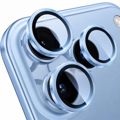 Προστατευτικό Κάμερας Full Cover Για iPhone 18 Pro 5G / 18 Pro Max 5G –Γαλάζιο