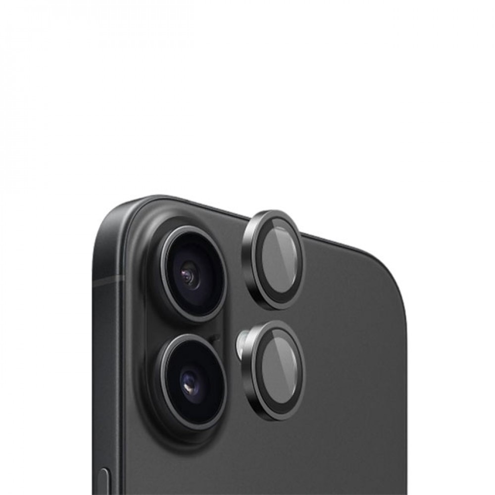 Προστατευτικό Κάμερας Full Cover Για iPhone 16 5G / 16 Plus 5G –Μαύρο Προστασία οθόνης