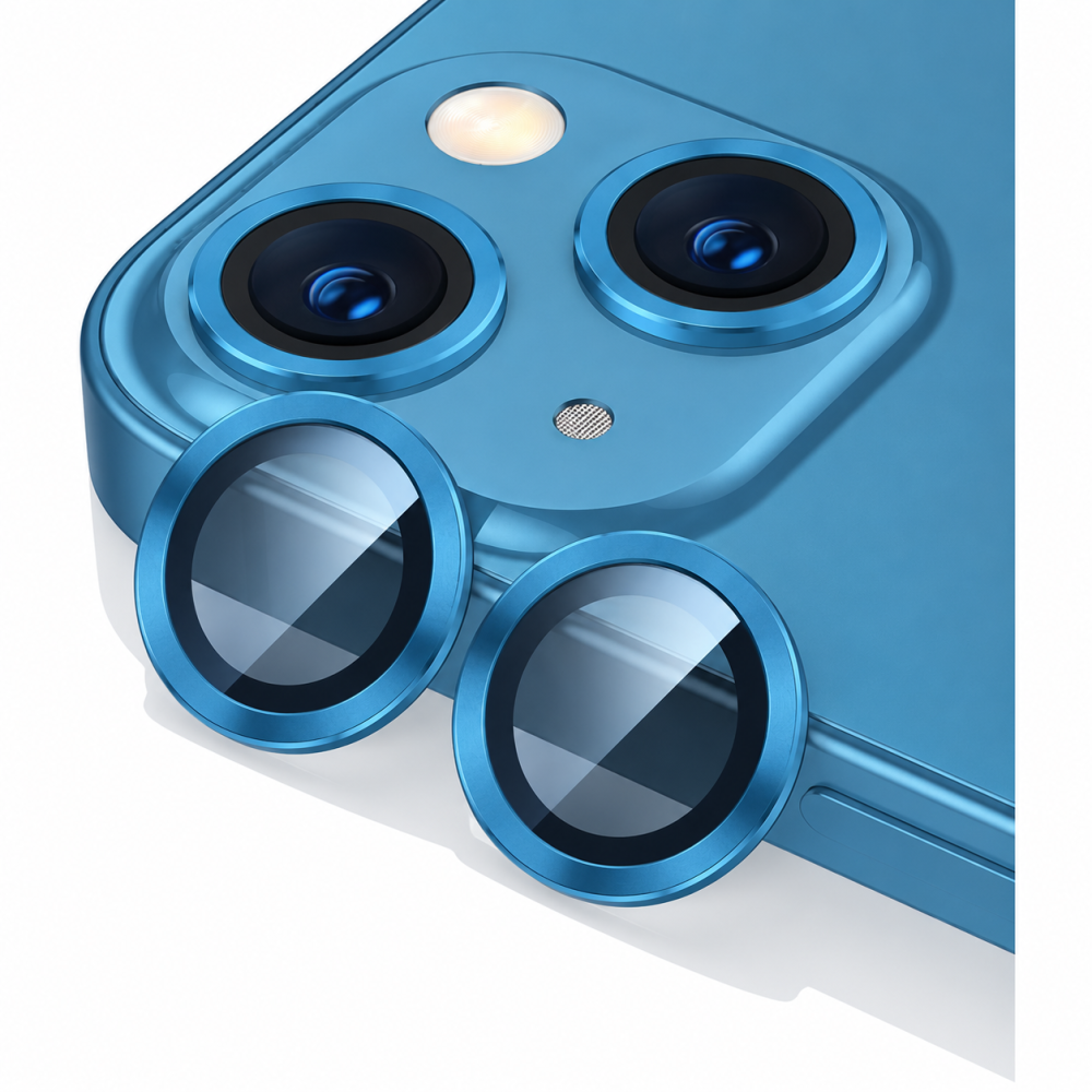 Προστατευτικό Κάμερας Full Cover Για iPhone 13 / 13 Mini –Μπλε Προστασία οθόνης