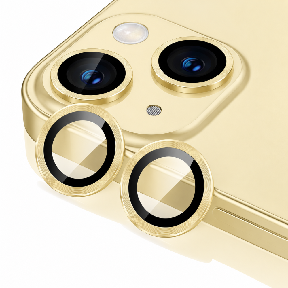 Προστατευτικό Κάμερας Full Cover Για iPhone 14 / 14 Plus –Χρυσό Προστασία οθόνης