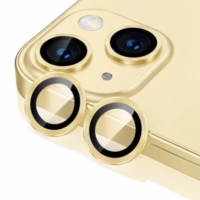 Προστατευτικό Κάμερας Full Cover Για iPhone 13 / 13 Mini –Χρυσό
