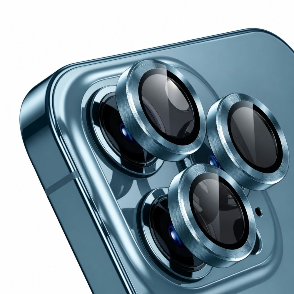 Προστατευτικό Κάμερας Full Cover Για iPhone 12 Pro Max –Μπλε Προστασία οθόνης