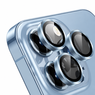 Προστατευτικό Κάμερας Full Cover Για iPhone 14 Pro / 14 Pro Max –Μπλε