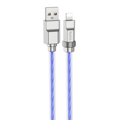 Hoco U113 USB-A to Lightning Cable 1m -Μπλε