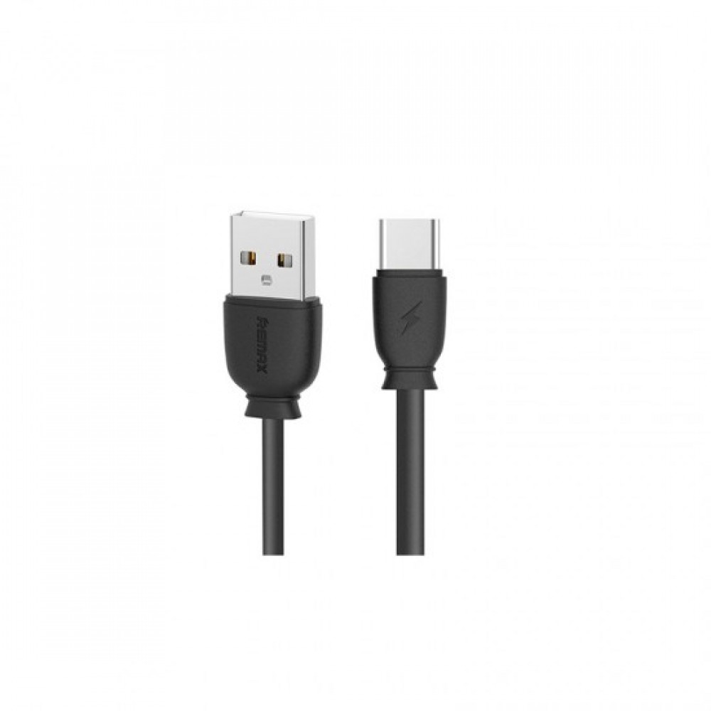 Καλώδιο Φόρτισης και Μεταφοράς Δεδομένων Remax Type-C 1m -Black Αξεσουάρ 