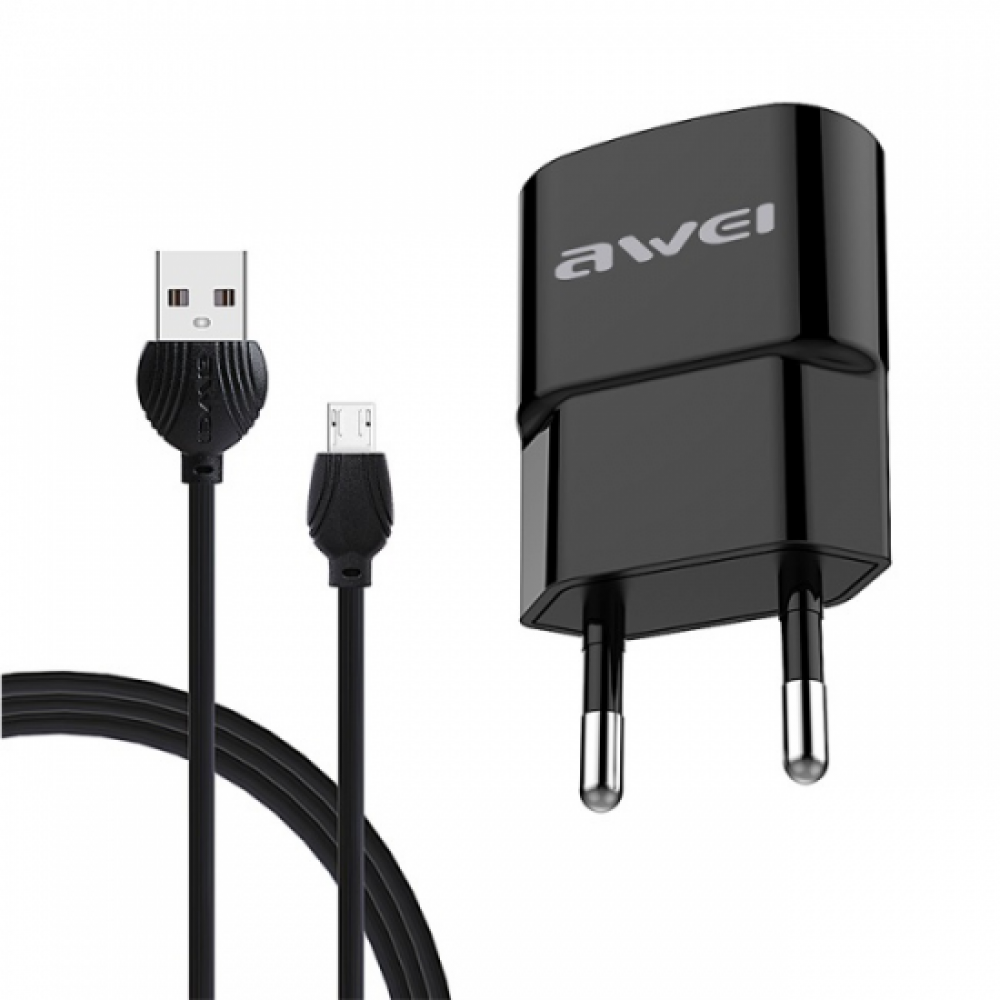 Awei Micro USB φορτιστής  C-832  2.1A -Black Αξεσουάρ 