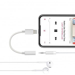 Headphone Jack Adapter Lightning to 3.5mm Αξεσουάρ 