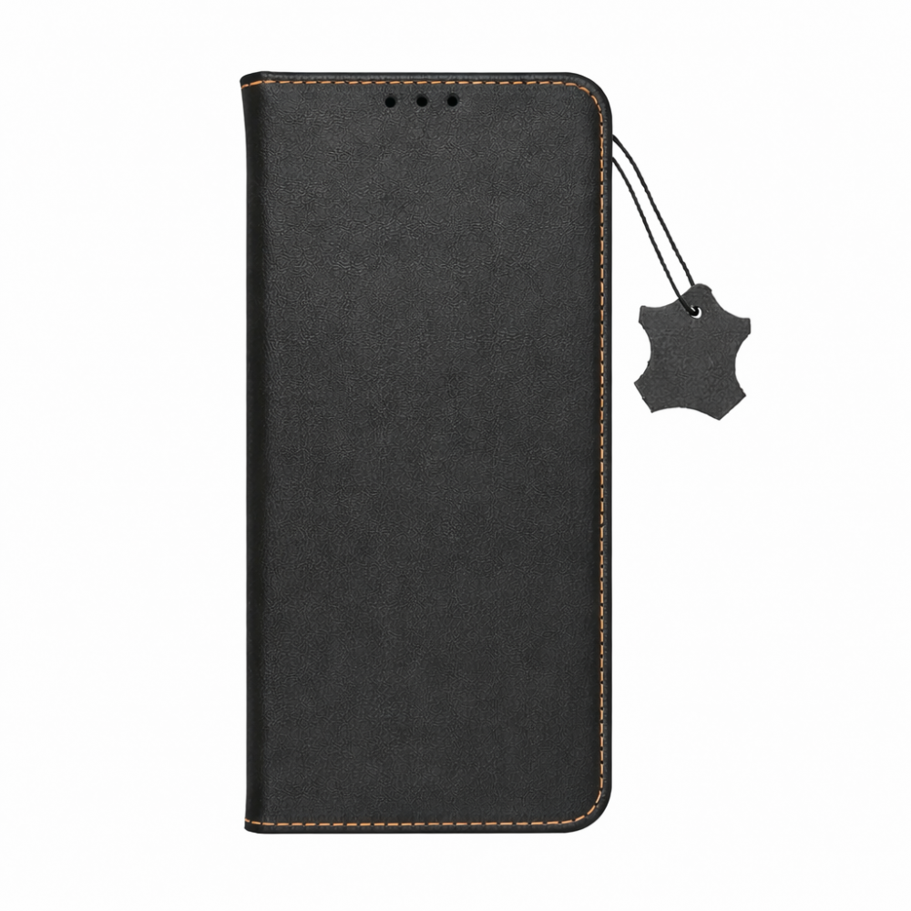 Θήκη iPhone 17 5G Genuine Leather Case Smart Pro -Μαύρο Θήκες iPhone