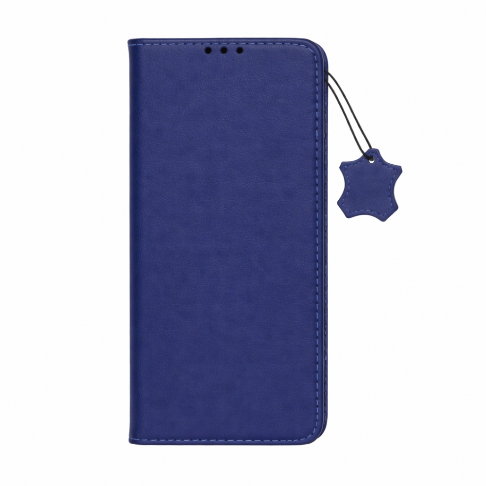 Θήκη iPhone 17 5G Genuine Leather Case Smart Pro -Μπλε Θήκες iPhone